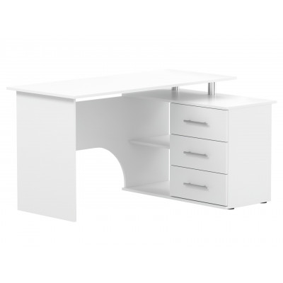 Письменный стол  КСТ-09 Белый, Правый