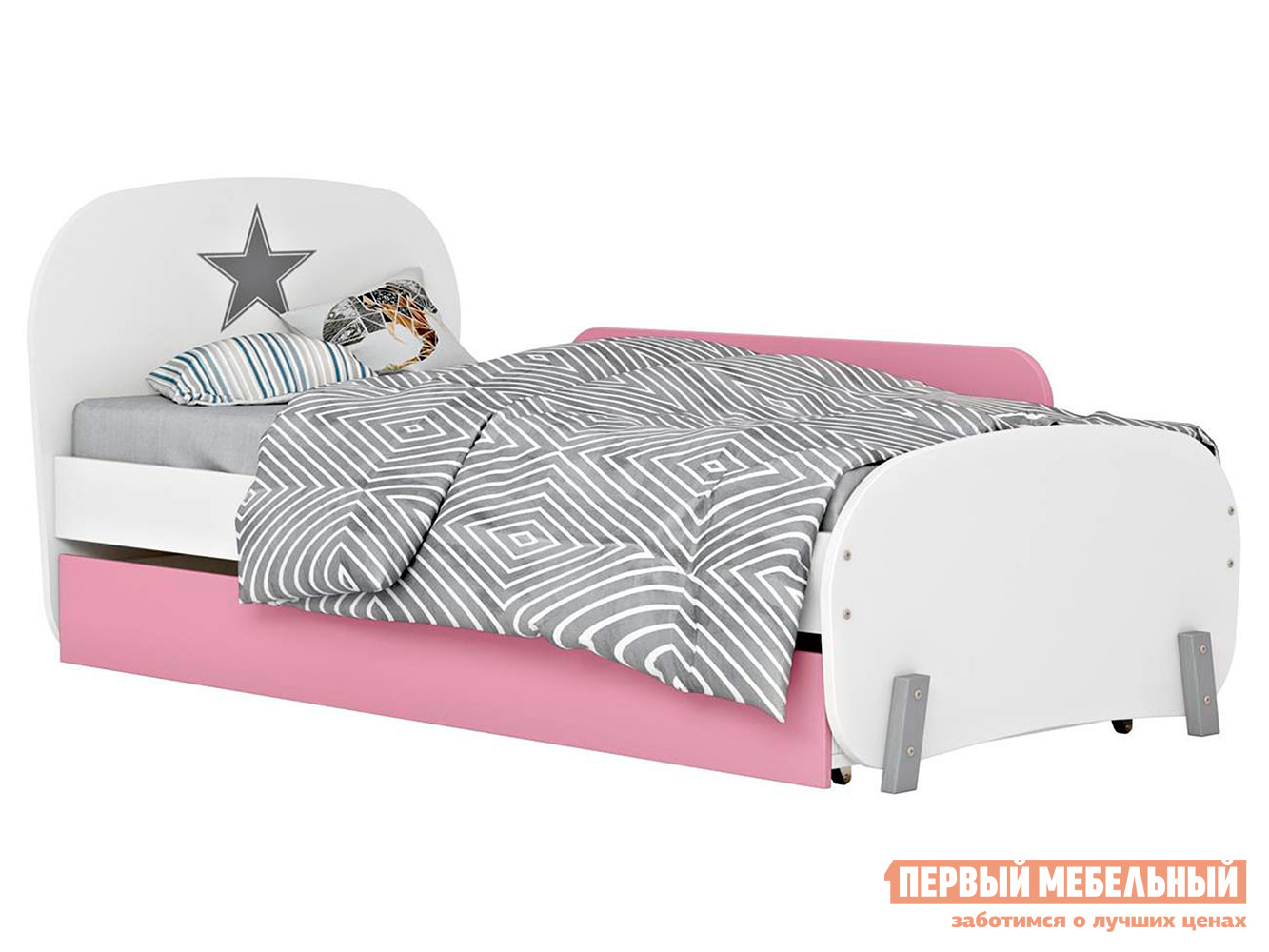 Аксессуар для детских кроватей  Мирум Розовый от Первый Мебельный