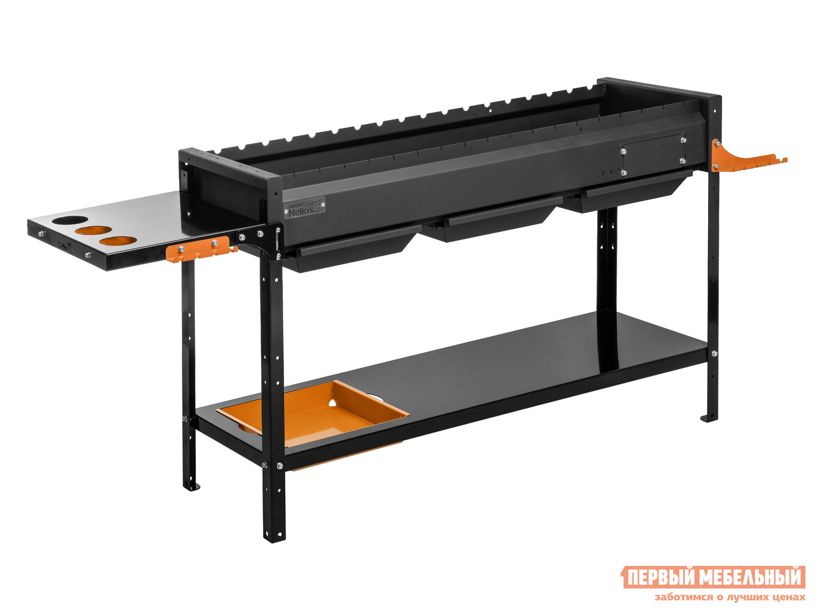Мангал  SMART-1200 Оптима Черный / Оранжевый от Первый Мебельный