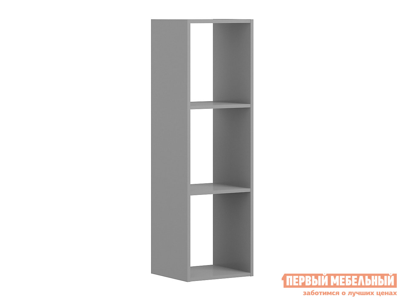 Стеллаж  Стеллаж Тоби Серый шагрень, 1236 мм