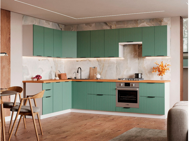 Кухонный гарнитур Муссон 300х180 см