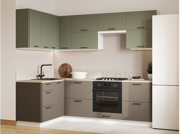 Кухонный гарнитур Аурелио 240х140 см