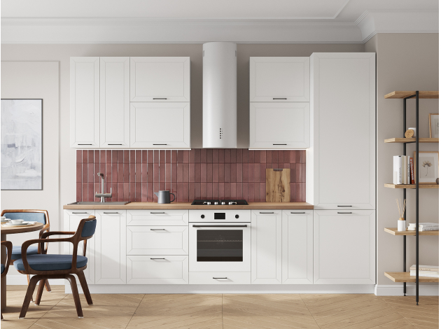 Высокий кухонный гарнитур Вектор 300 см