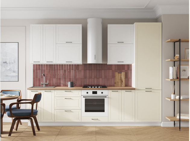 Высокий кухонный гарнитур Вектор 300 см