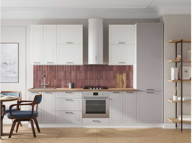 Высокий кухонный гарнитур Вектор 300 см