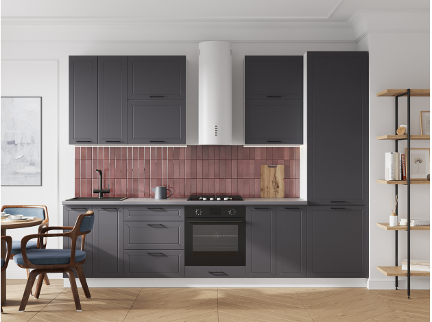 Высокий кухонный гарнитур Вектор 300 см