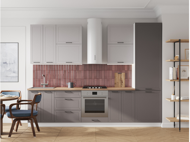 Высокий кухонный гарнитур Вектор 300 см