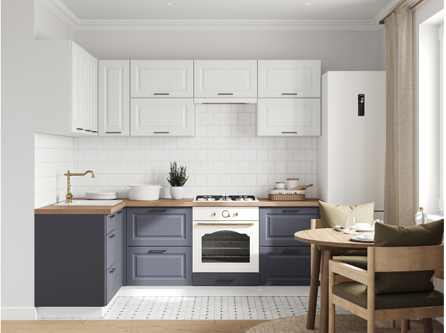 Кухонный гарнитур Грейвуд 240х140 см