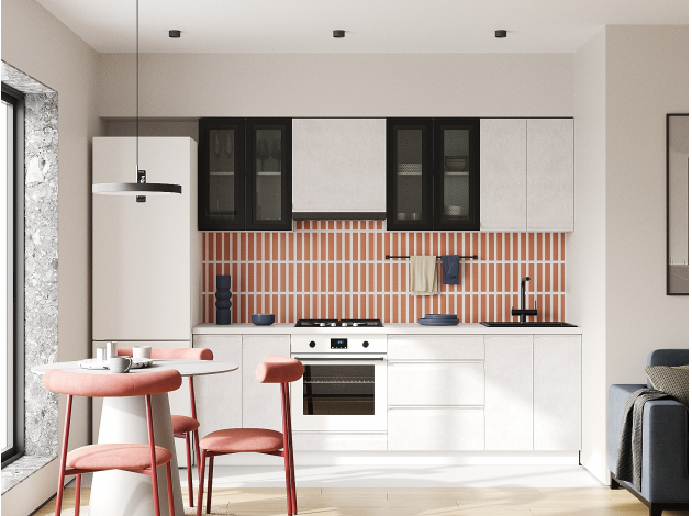 Кухонный гарнитур Вельвет 240 см