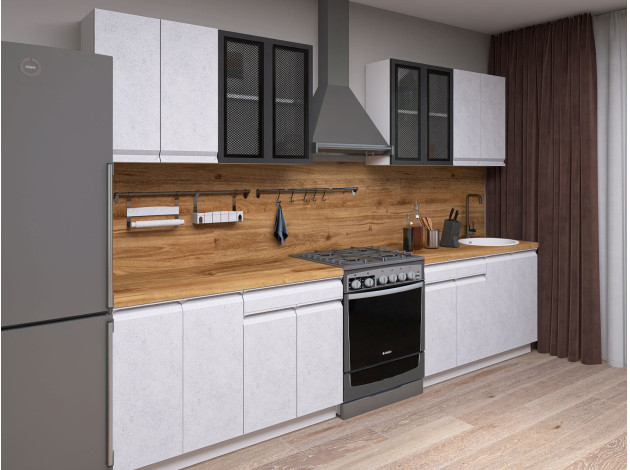 Кухонный гарнитур Вельвет 240 см