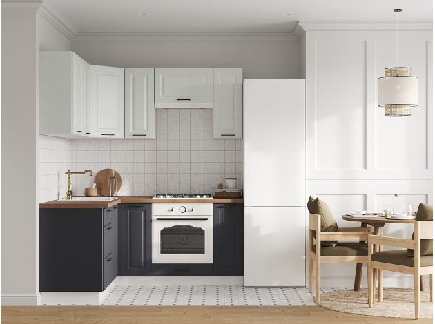 Кухонный гарнитур Грейвуд 180х150 см