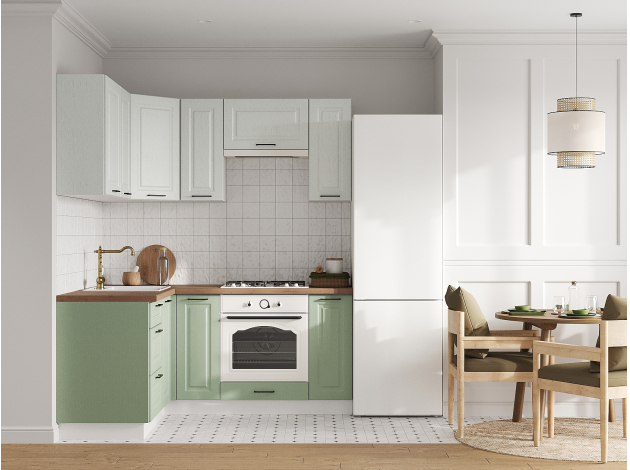 Кухонный гарнитур Грейвуд 180х150 см