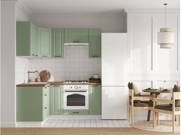 Кухонный гарнитур Грейвуд 180х150 см