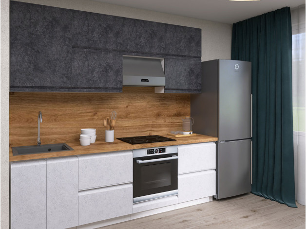 Кухонный гарнитур Вельвет 240 см