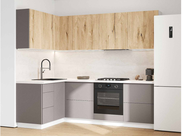 Кухонный гарнитур Комби 240х140 см