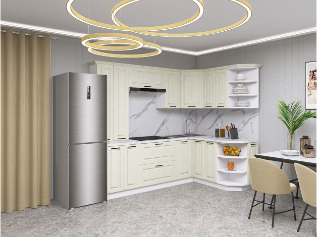 Кухонный гарнитур Грейвуд 240х150 см