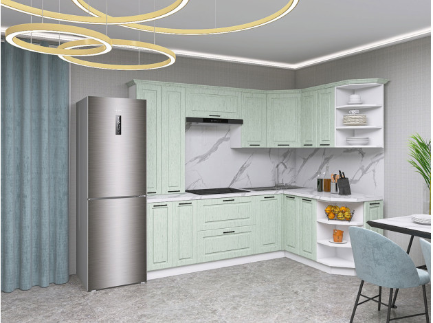 Кухонный гарнитур Грейвуд 240х150 см