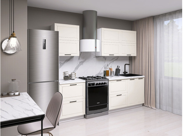 Кухонный гарнитур Вектор 180 см с антресольными шкафами