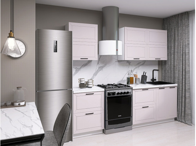 Кухонный гарнитур Вектор 180 см с антресольными шкафами