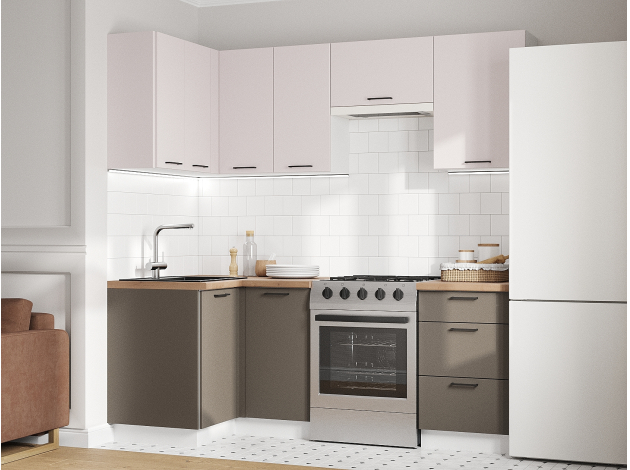 Кухонный гарнитур Аурелио 210х100 см