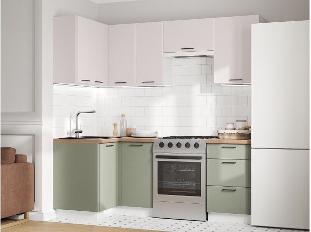 Кухонный гарнитур Аурелио 210х100 см