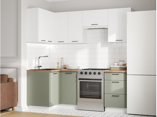 Кухонный гарнитур Аурелио 210х100 см