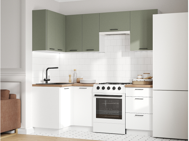 Кухонный гарнитур Аурелио 210х100 см