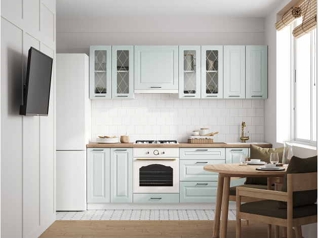 Кухонный гарнитур Грейвуд 240 см