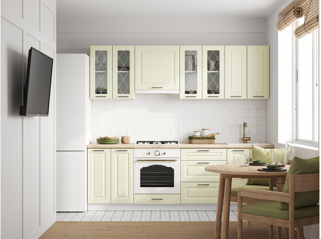 Кухонный гарнитур Грейвуд 240 см