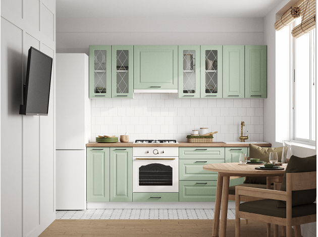 Кухонный гарнитур Грейвуд 240 см