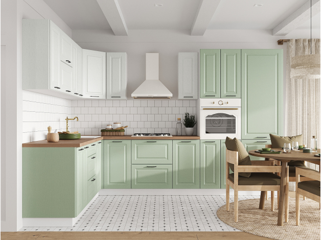 Кухонный гарнитур Грейвуд 320х220 см