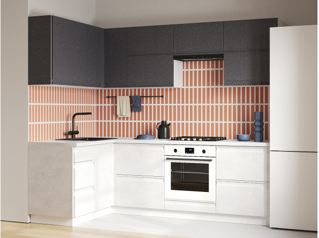 Кухонный гарнитур Вельвет 240х140 см