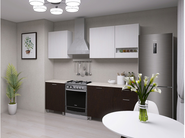 Кухонный гарнитур Брауни 170 см
