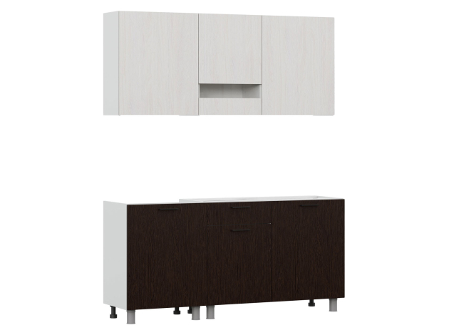 Кухонный гарнитур Брауни 170 см