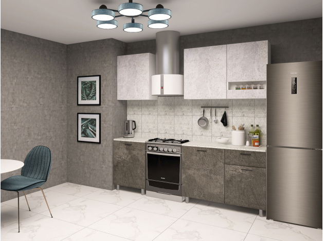 Кухонный гарнитур Брауни 170 см