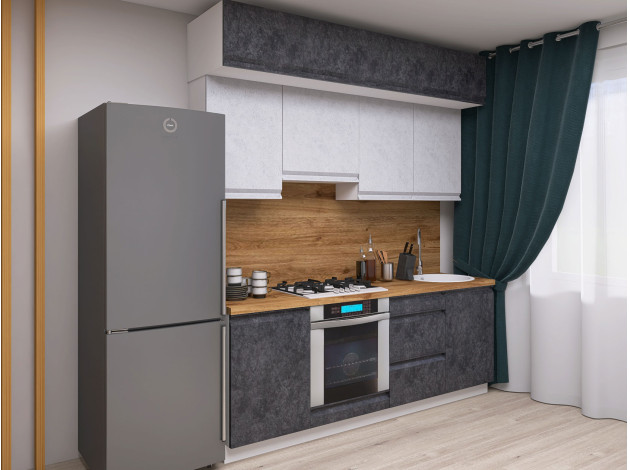 Кухонный гарнитур Вельвет 210 см