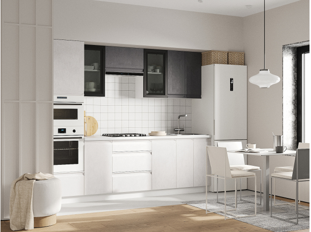 Кухонный гарнитур Вельвет 260 см