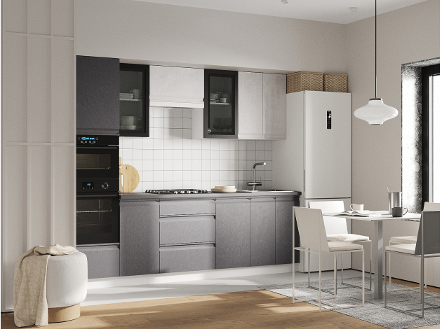 Кухонный гарнитур Вельвет 260 см