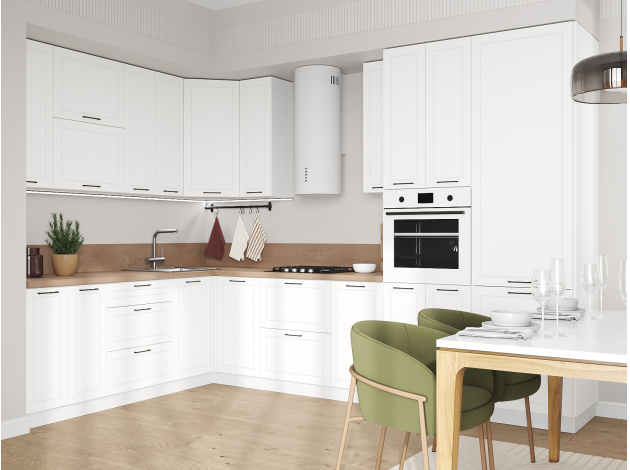 Высокий кухонный гарнитур Вектор 320х220 см