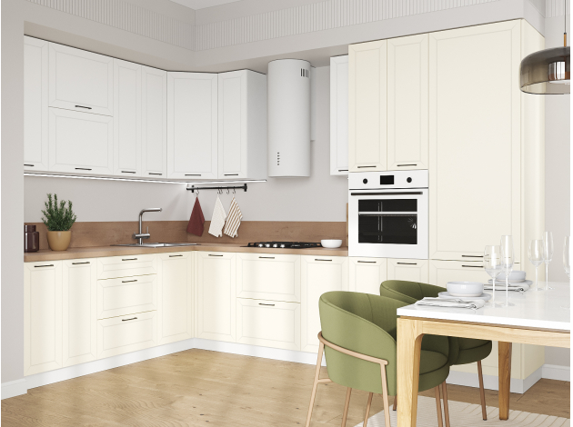 Высокий кухонный гарнитур Вектор 320х220 см