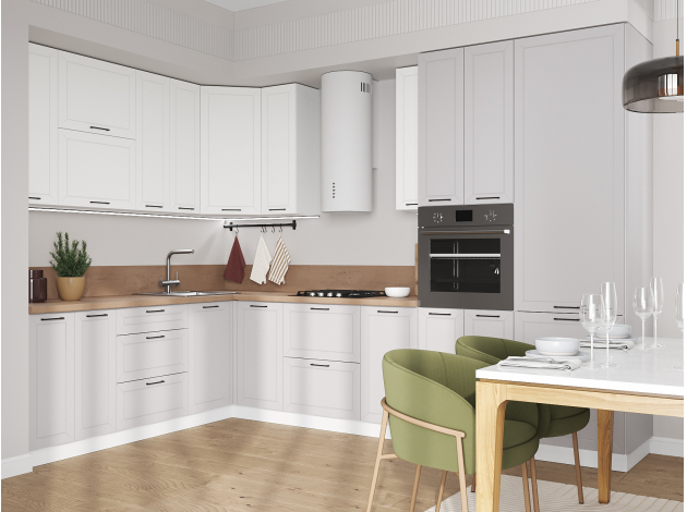 Высокий кухонный гарнитур Вектор 320х220 см