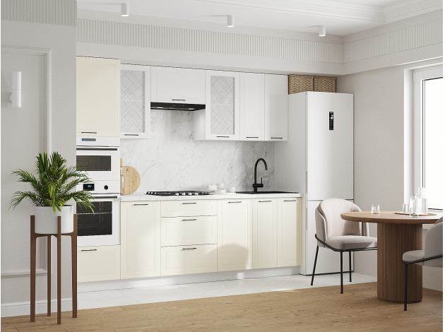 Кухонный гарнитур Вектор 260 см с антресолью