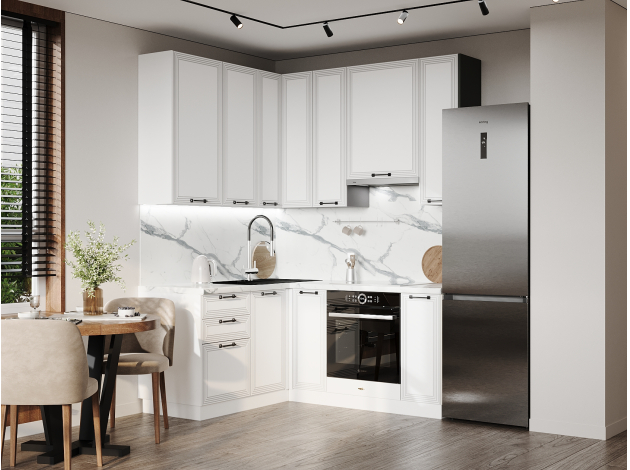 Кухонный гарнитур Страйп 180х150 см