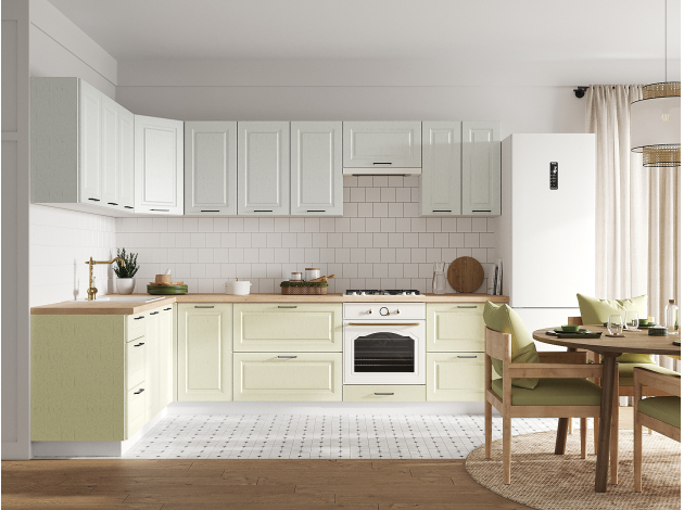 Кухонный гарнитур Грейвуд 300х180 см