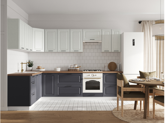Кухонный гарнитур Грейвуд 300х180 см