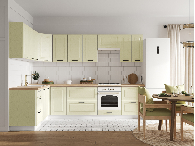 Кухонный гарнитур Грейвуд 300х180 см