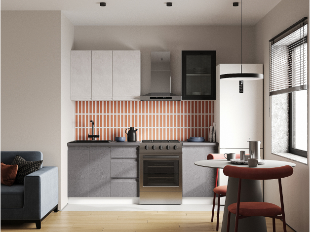 Кухонный гарнитур Вельвет 150 см