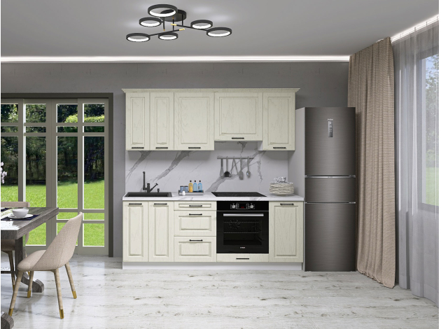 Кухонный гарнитур Грейвуд 210 см