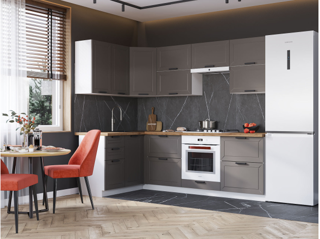 Кухонный гарнитур Оптима 240х140 см