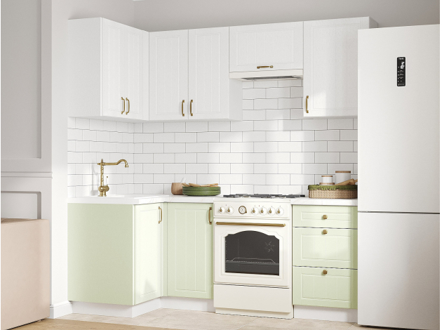 Кухонный гарнитур Прованс 210х100 см